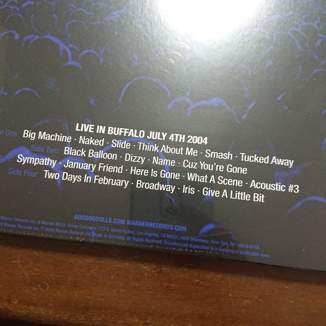 Goo Goo Dolls Live in Buffalo 限定2LP レコード