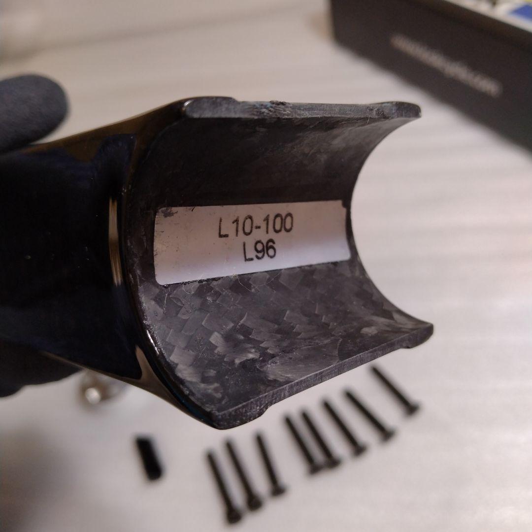 LOOK R96 L96トラックフレーム用カーボンステム 100mm T20