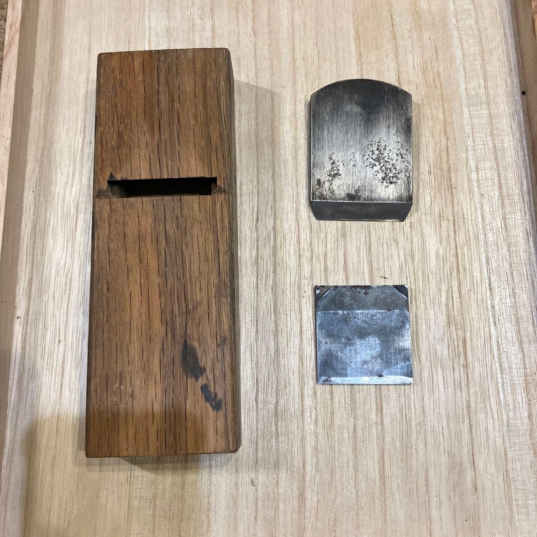 鉋　常三郎　幻　赤樫　43ミリ