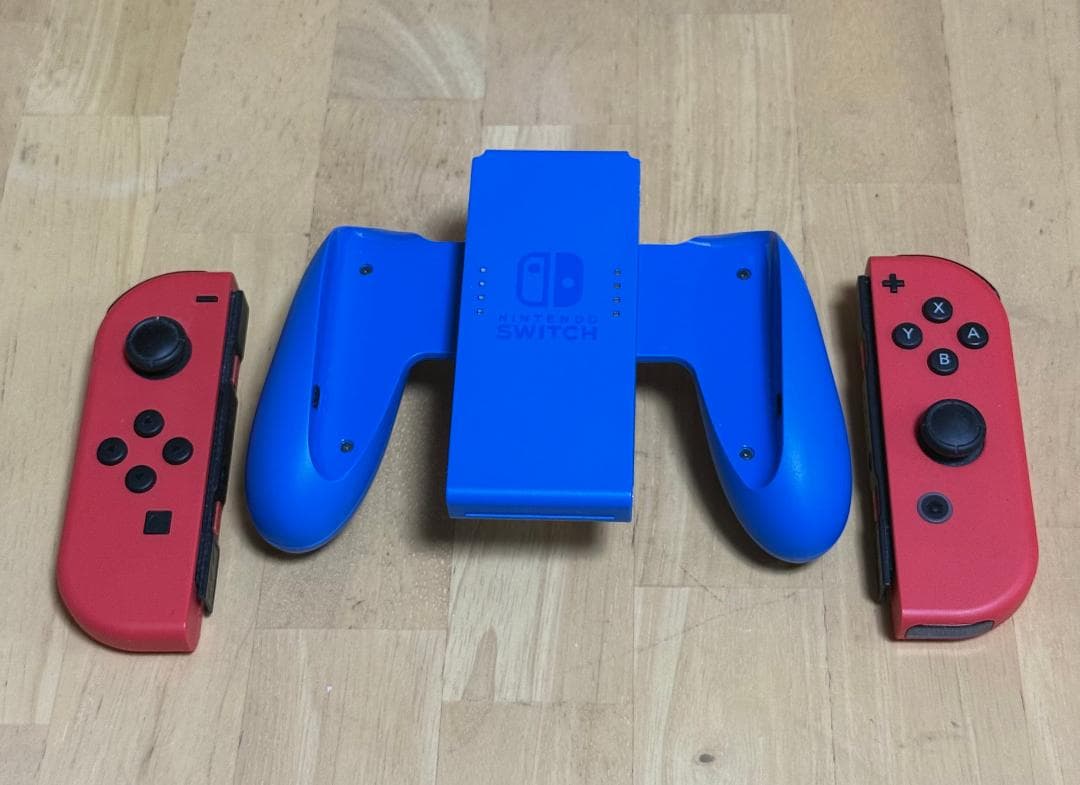 M*a様 【美品】 Nintendo Switch マリオレッド×ブルーセット