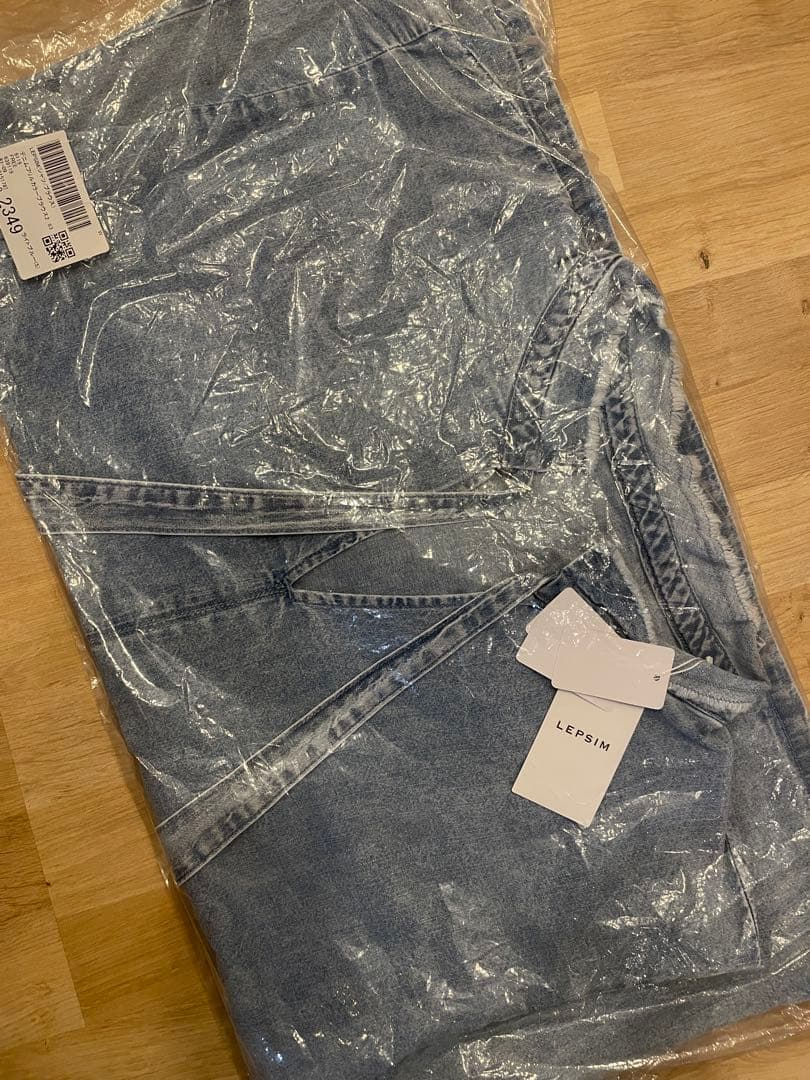 LEPSIM＊デニムフリルカラーブラウス2