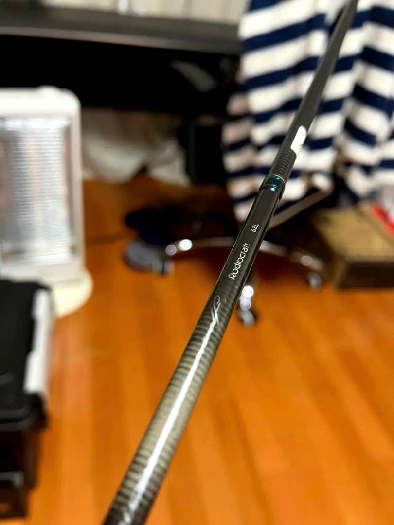 【極美品】エリアトラウト ロッド ロデオクラフト イエローウルフ 62L レア