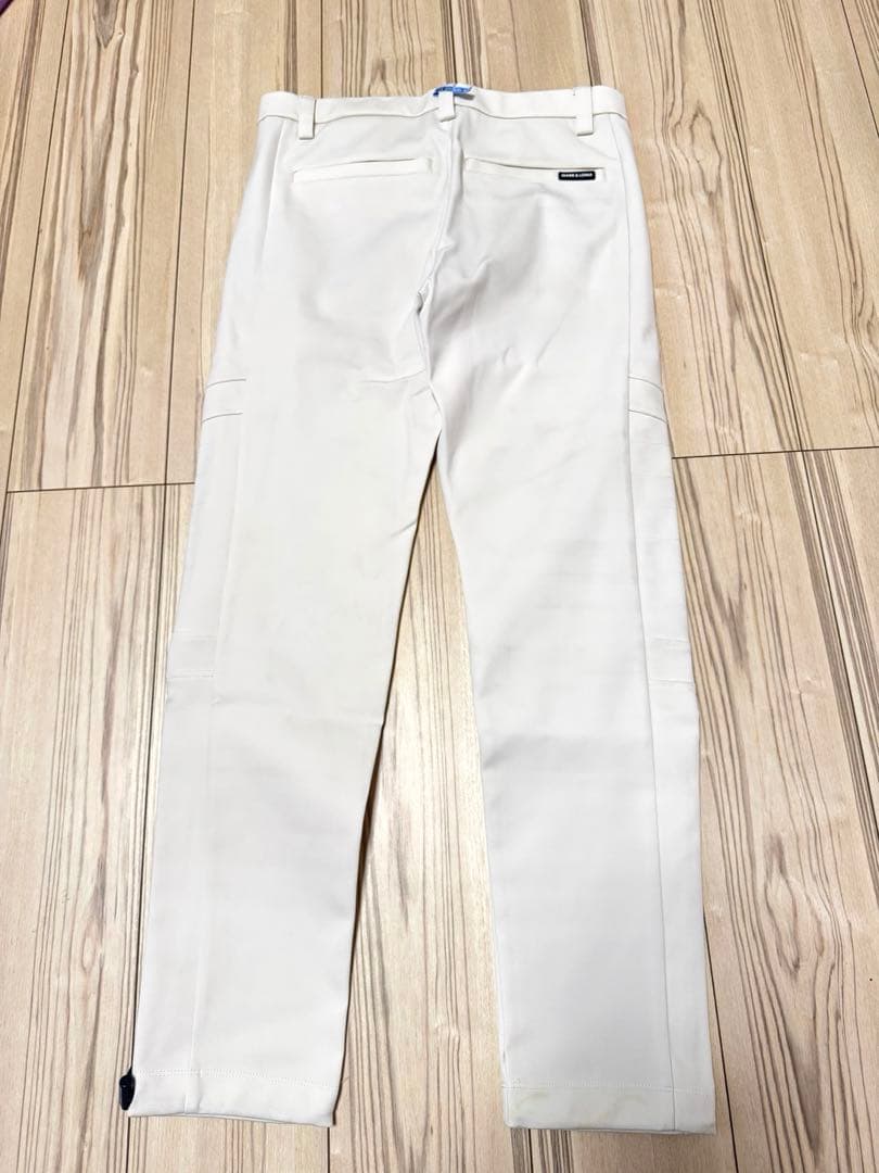 MARK & LONA ゴルフパンツ ホワイト　白パン　サイズ46 美品