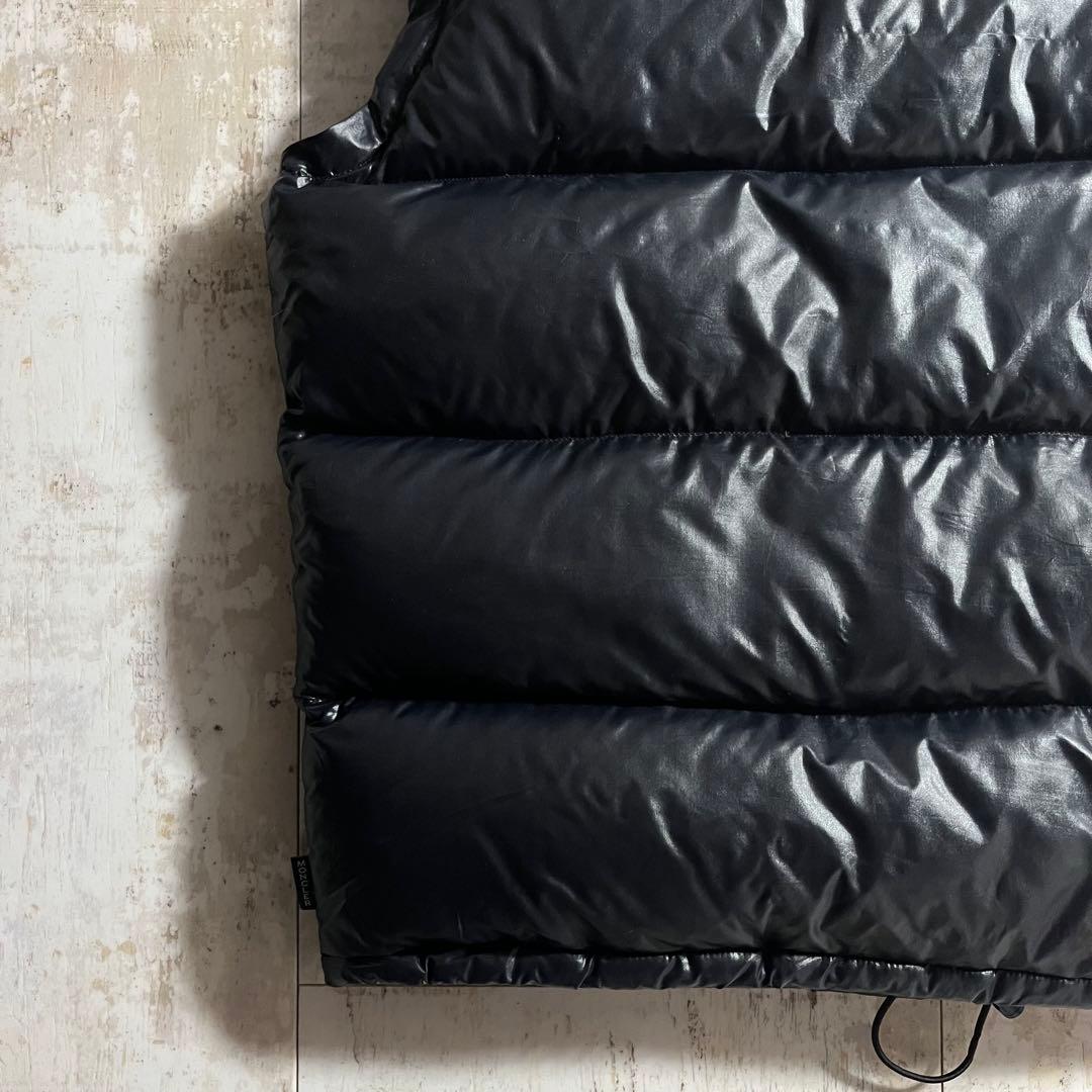 MONCLER モンクレール フランス製 青タグ ダウン ベスト ダークネイビー