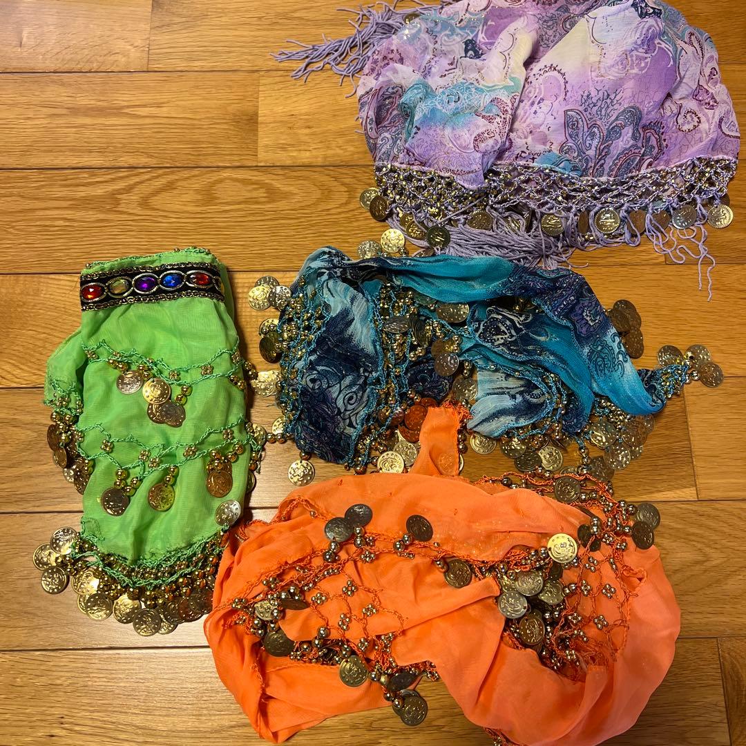 ベリーダンス 練習 衣装 まとめ 14点セット