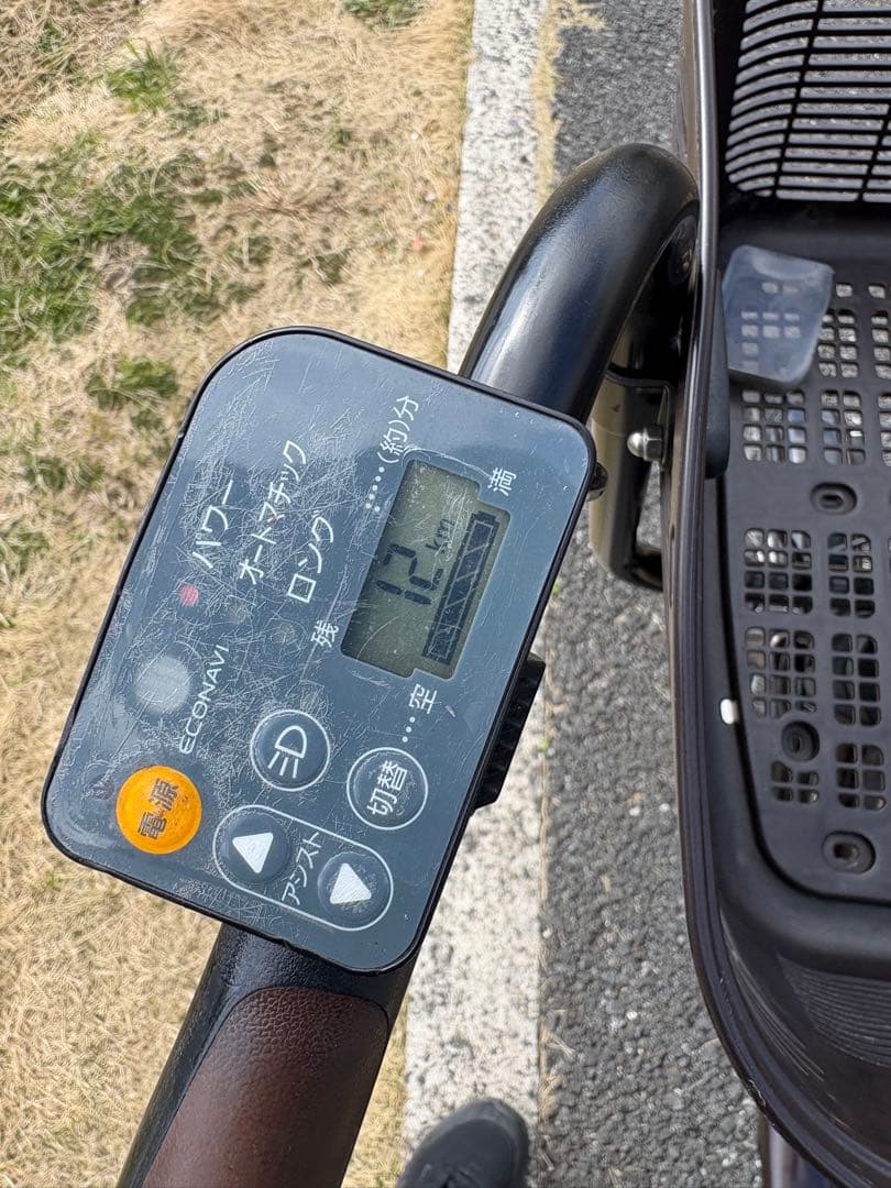 中古20㌅Panasonic電動アシスト自転車　8.9Ah3点灯　大阪　099