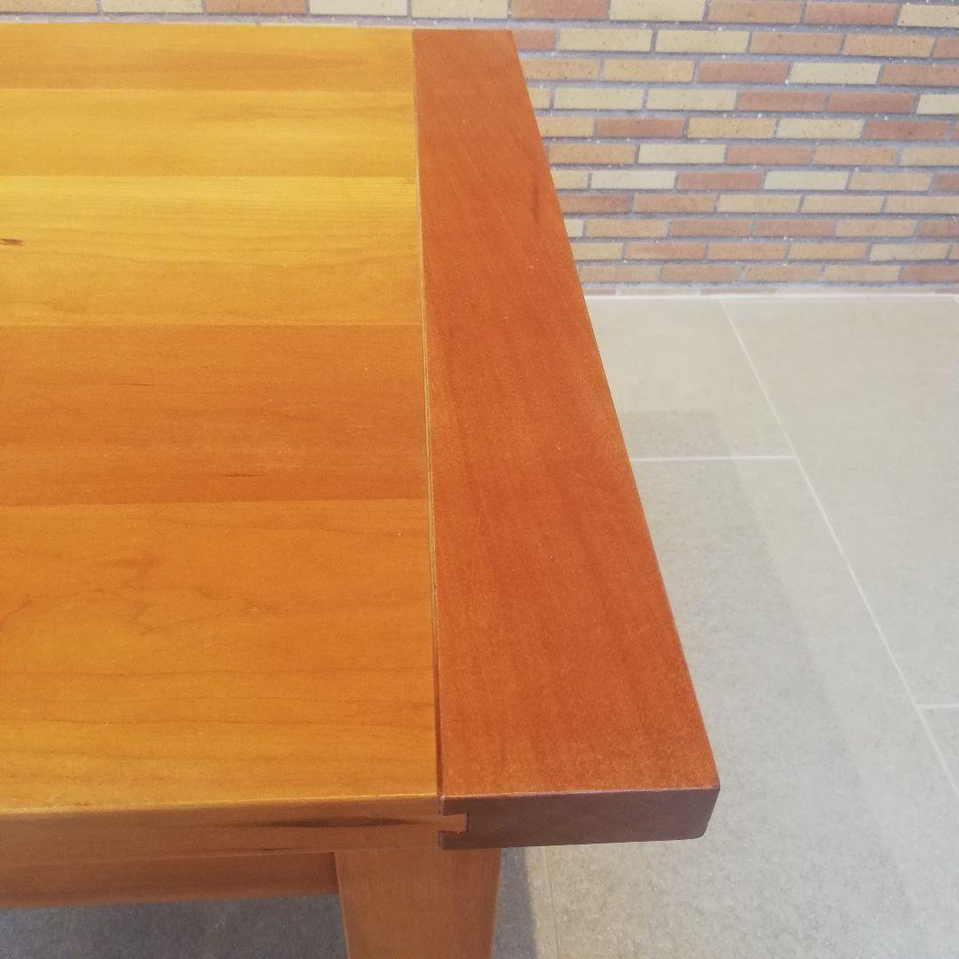 ◇北の住まい設計社　北欧　センターテーブル　|　チェリー無垢材　｜　ローテーブル