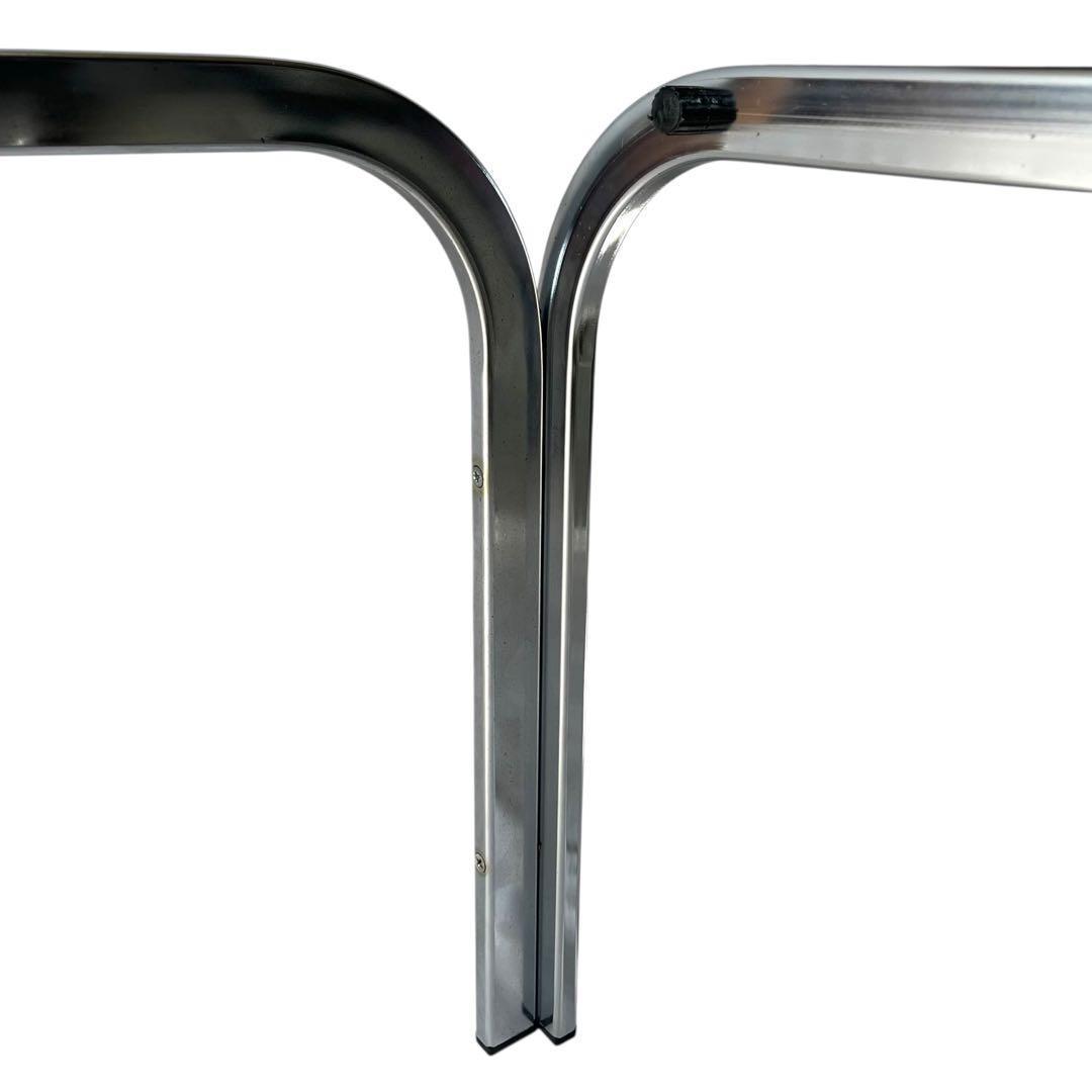 昭和レトロ ミッドセンチュリー ガラスセンターテーブル コーヒーテーブル