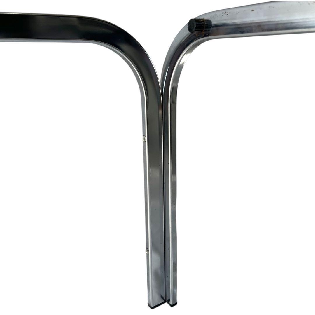 昭和レトロ ミッドセンチュリー ガラスセンターテーブル コーヒーテーブル