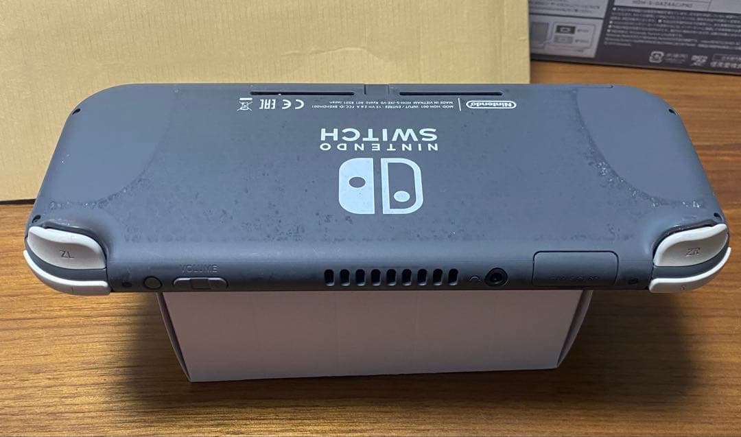 【ジャンク】Nintendo Switch Lite 本体 ブラック　グレー