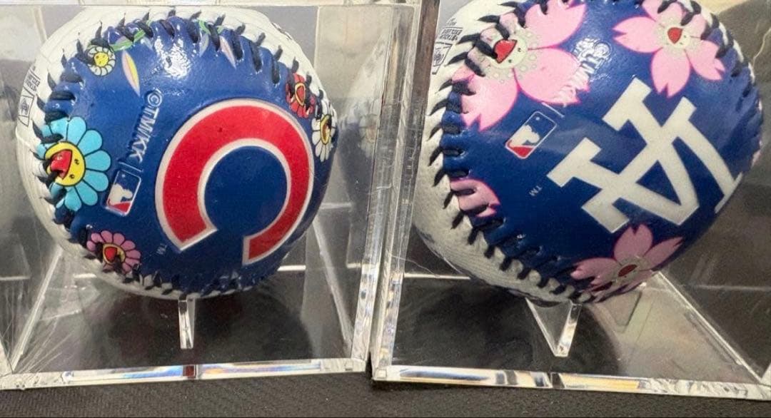 MLB 東京シリーズ 村上隆 記念ボール ドジャース カブス セット