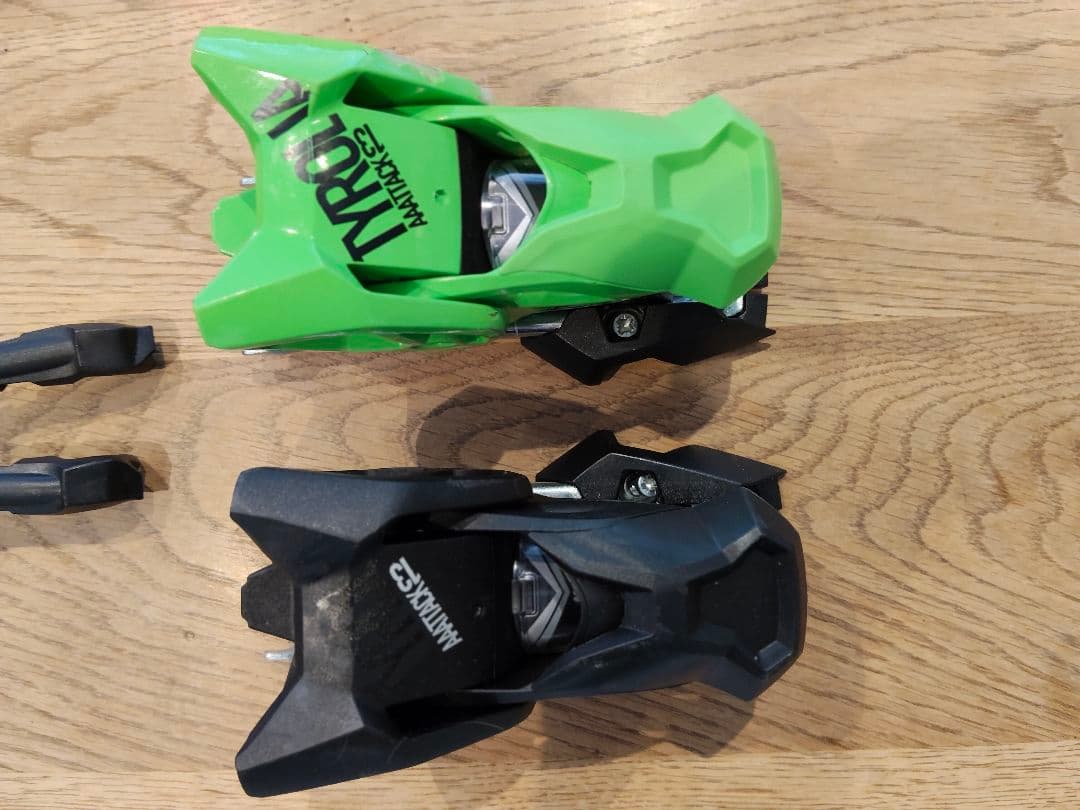 Tyrolia Attack2 13 GW ビンディング 黒/緑