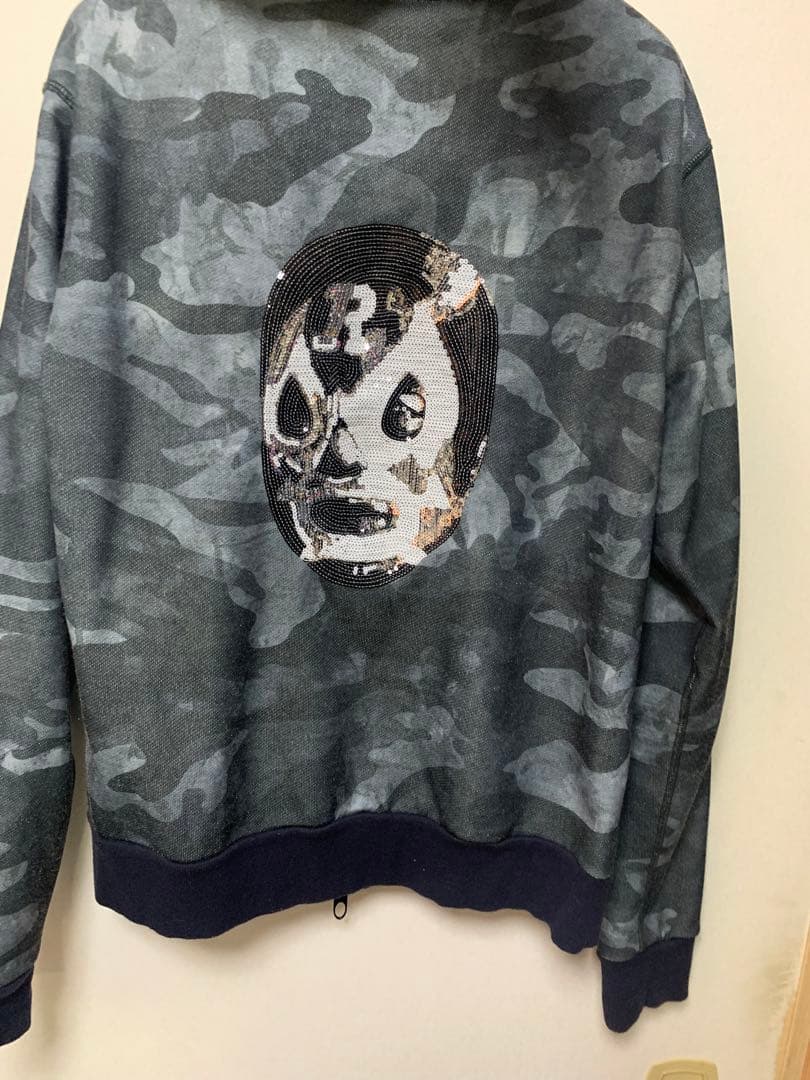 RUSSELUNO ラッセルノ 北海道BUBU コラボ ジップパーカー 迷彩