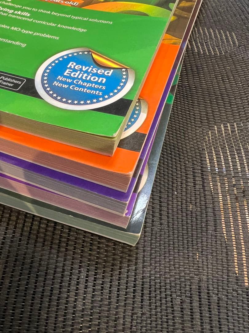洋書　Maths Olympiad 5冊 Sap Education 未使用