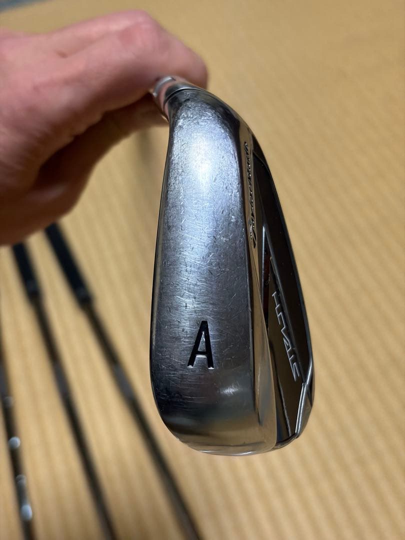 テーラーメイドステルスアイアンセット 6〜A（6本セット）KBS MAX S