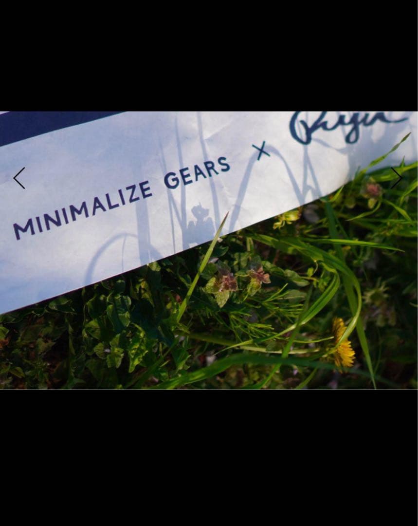 MINIMALIZE GEARS -HAPPY TRAIL MINIタイベック-