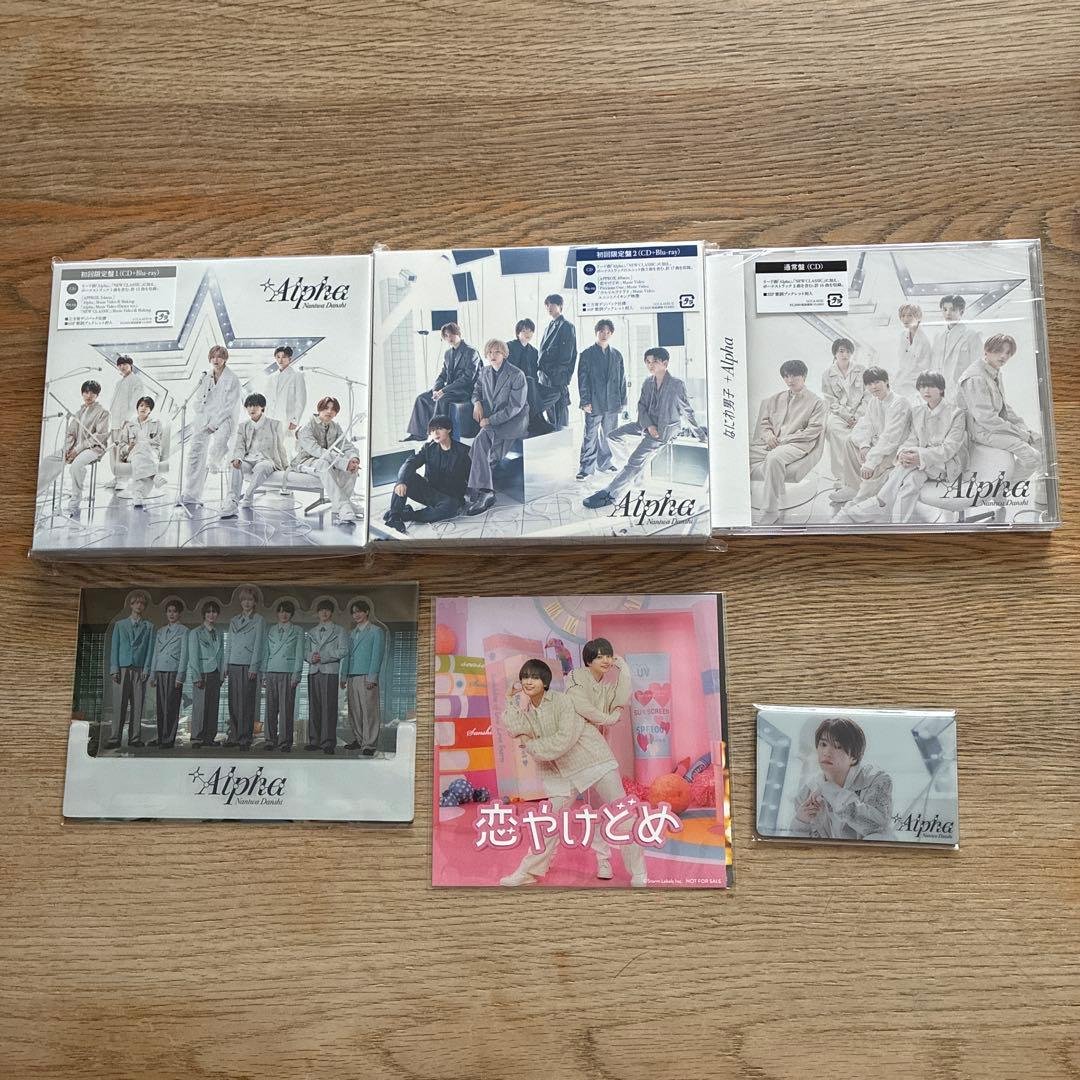 なにわ男子CD、ライブBlu-ray まとめ売り特典付き