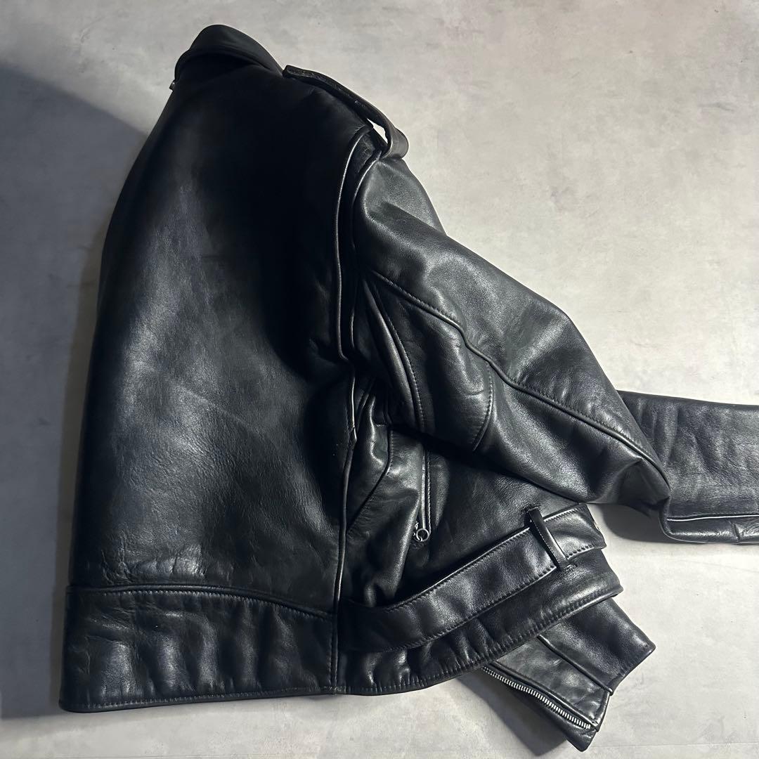 C*J様 希少サイズ 44 Schott 618 ダブルライダースジャケット