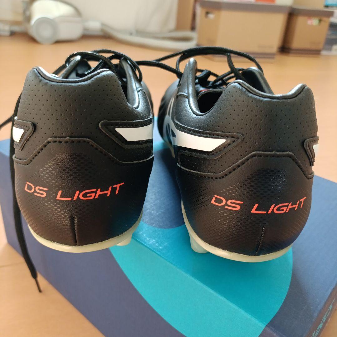 ASICS ブラック サッカーシューズ　DS LIGHT WB 27.5cm