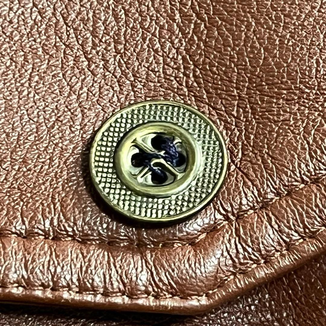 90's ヴィンテージ A-2 フライトジャケット イタリアレザー 本革 短丈