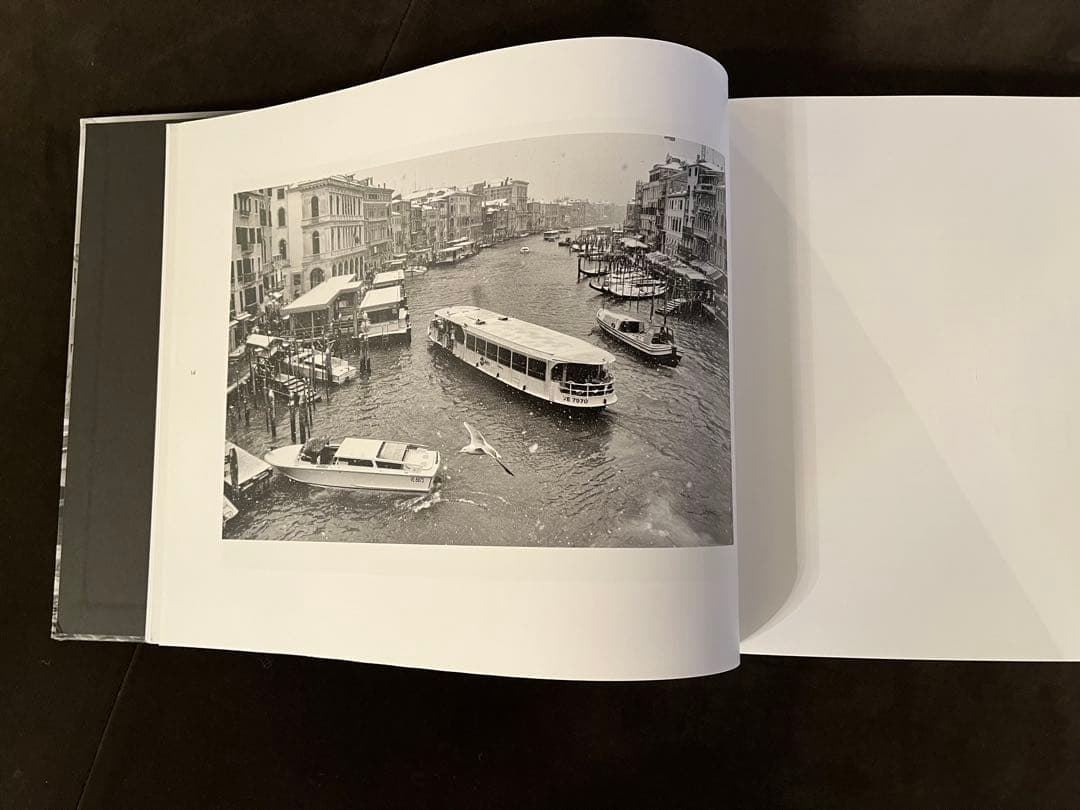 イタリア　ヴェネツィア写真集　Venezia モノクロ　アート