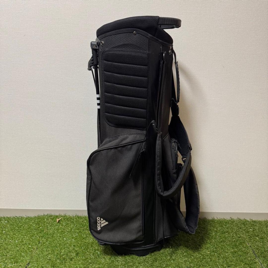adidas アディダス スタンド式 キャディバッグ ゴルフバッグ