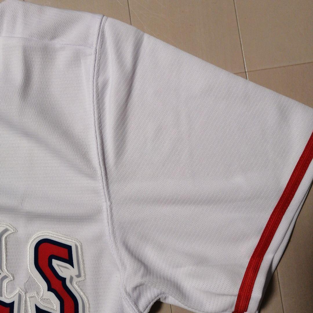 【新品】 大谷翔平 L エンゼルス 白ノーブランド ユニフォーム レア