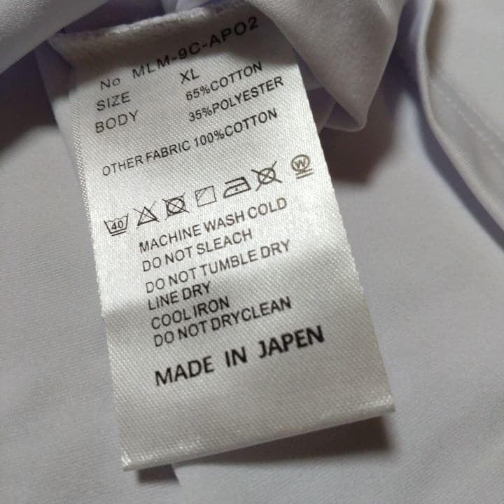 ⭐新品未使用⭐MARK&LONA⭐ メンズ⭐半袖モック⭐白⭐LL⭐