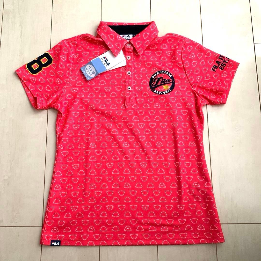 レディース　FILA golf フィラ　ゴルフ　ウェア　ポロシャツ　Ｌ