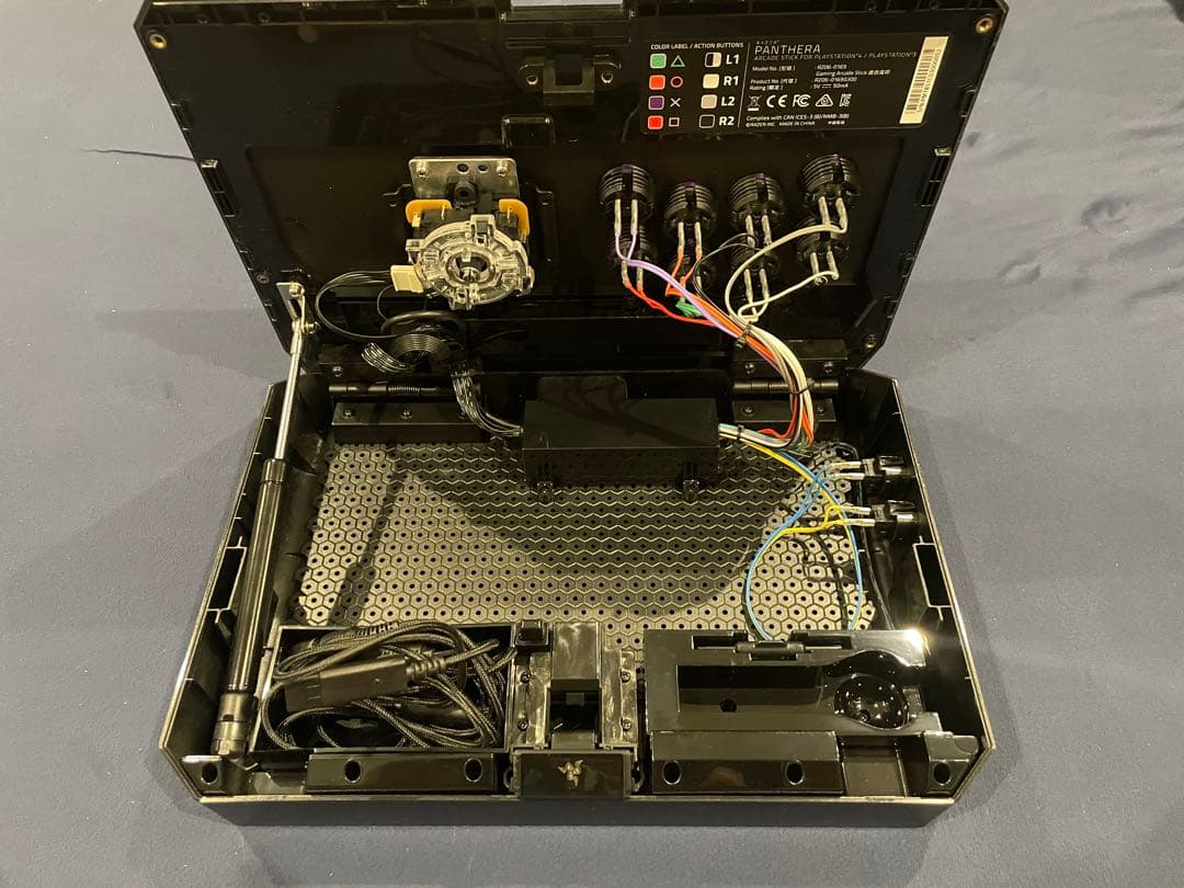 RAZER PANTHERA レイザー 旧パンテラ ノアール配置天板