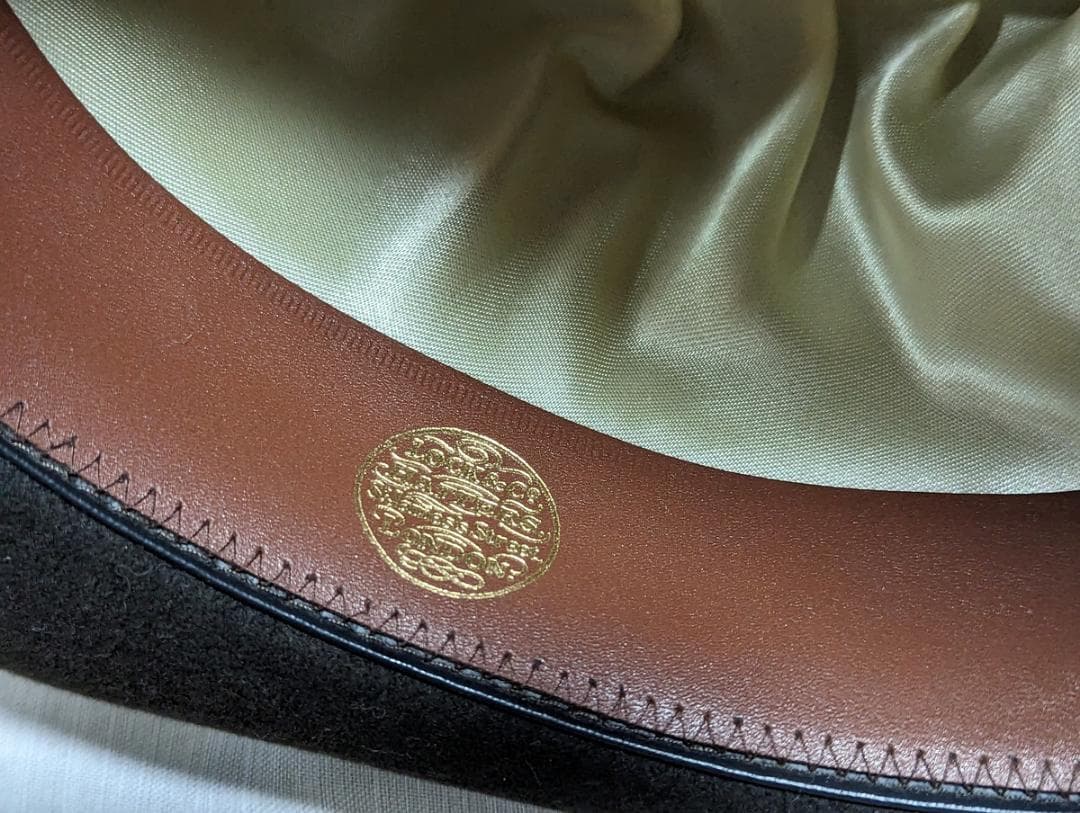 英国高級老舗 Lock&Co ソフトハット 高級ファーフェルト 58cm