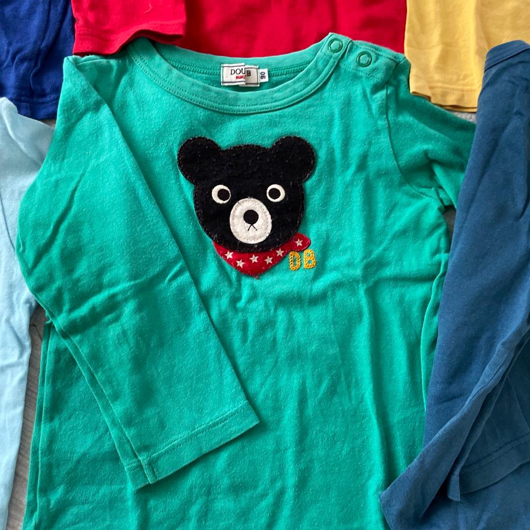 ミキハウス ホットビスケッツ9枚セット　男の子　長袖Tシャツ 90cm