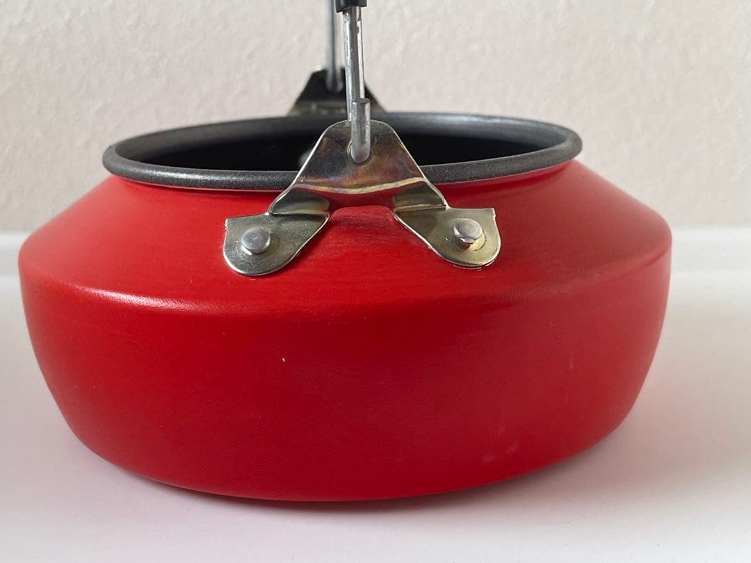 美品 trangia トランギア ケトル 0.6L 廃盤 貴重 レア 赤