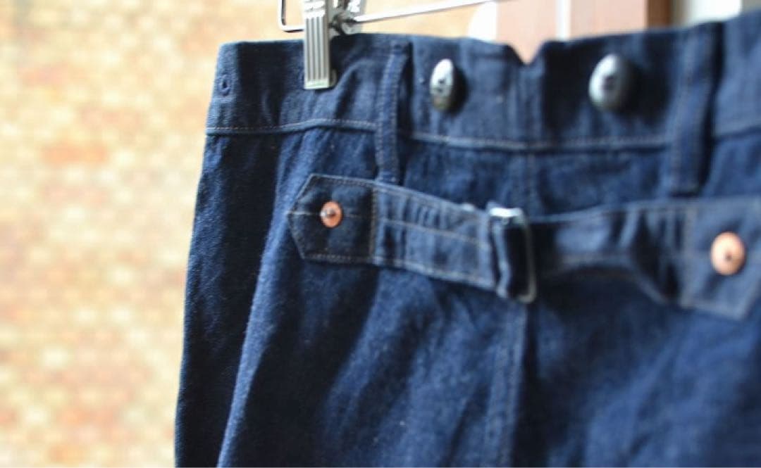 NICENESS BROOKS デニム セーラートラウザー