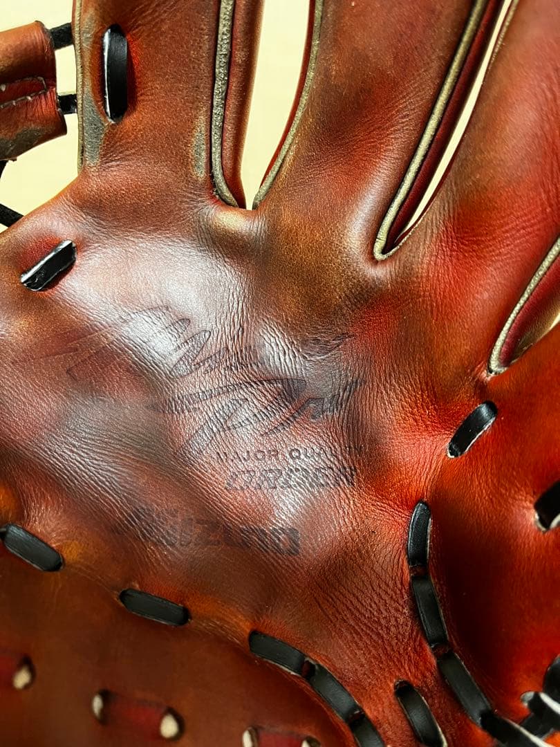 ゆ*ー様 ミズノプロ　内野手　オーダー　サイズ9