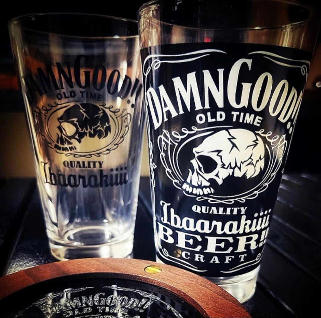 最終値下げDAMNGOOD!! ダムグッドガレージ　パイントグラス　 2個セット