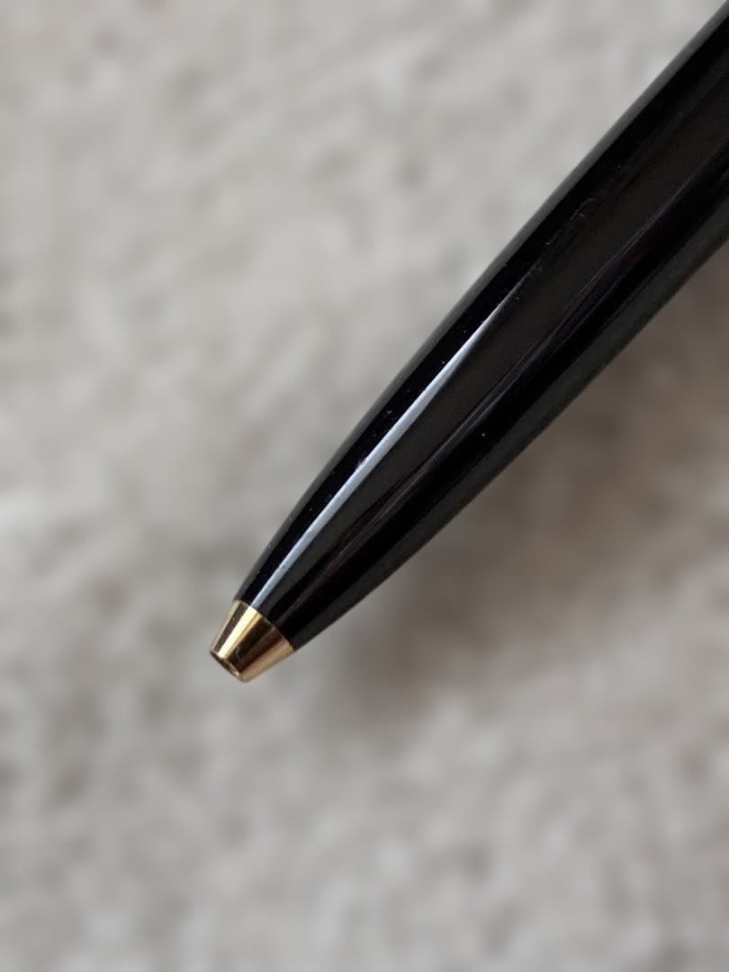 ◾️美品◾️MONT BLANC モンブラン◾️ハンマートリガー式ボールペン◾️黒金