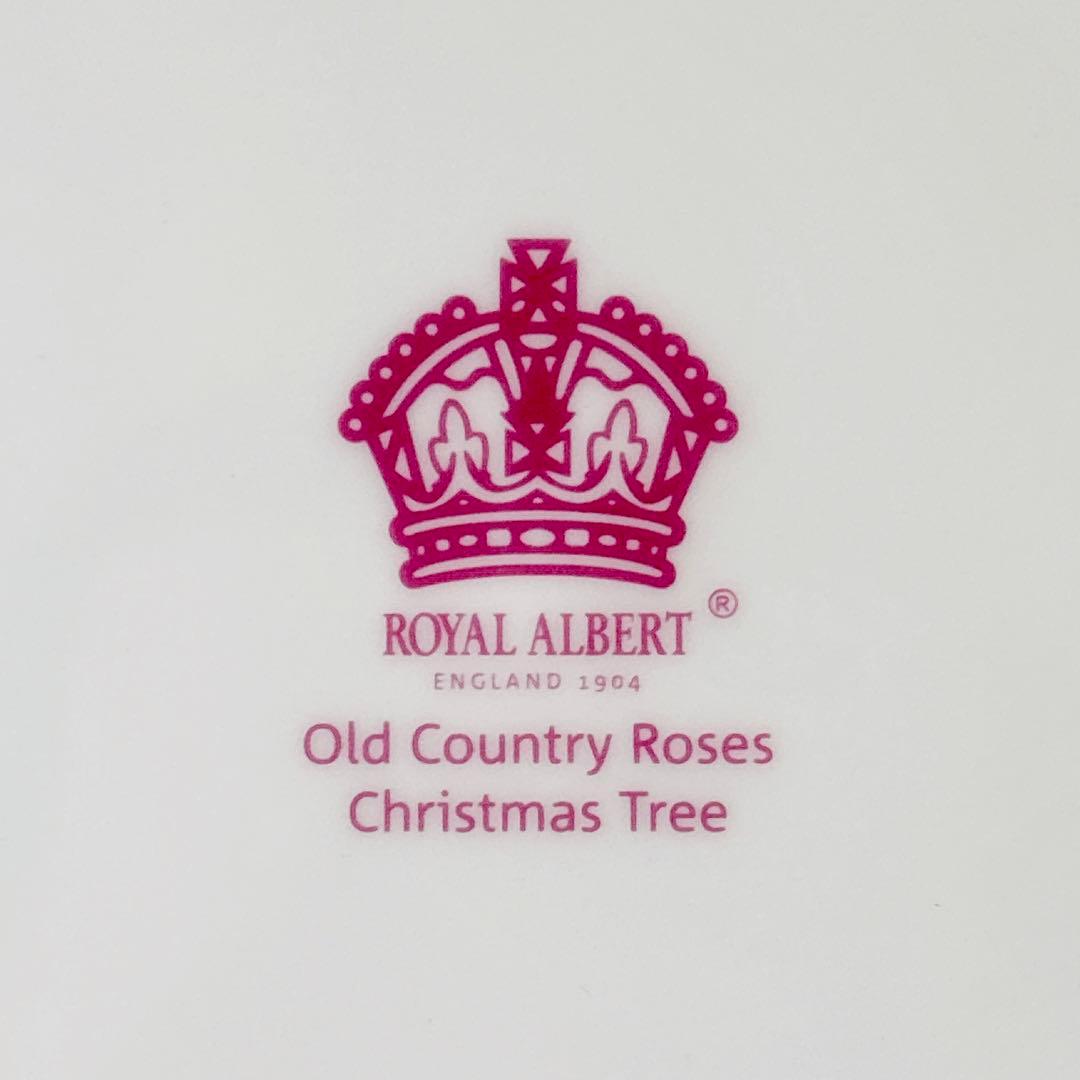 日本未発売❤️レア未使用❤️ロイヤルアルバート❤️オールドカントリーローズ　クリスマス