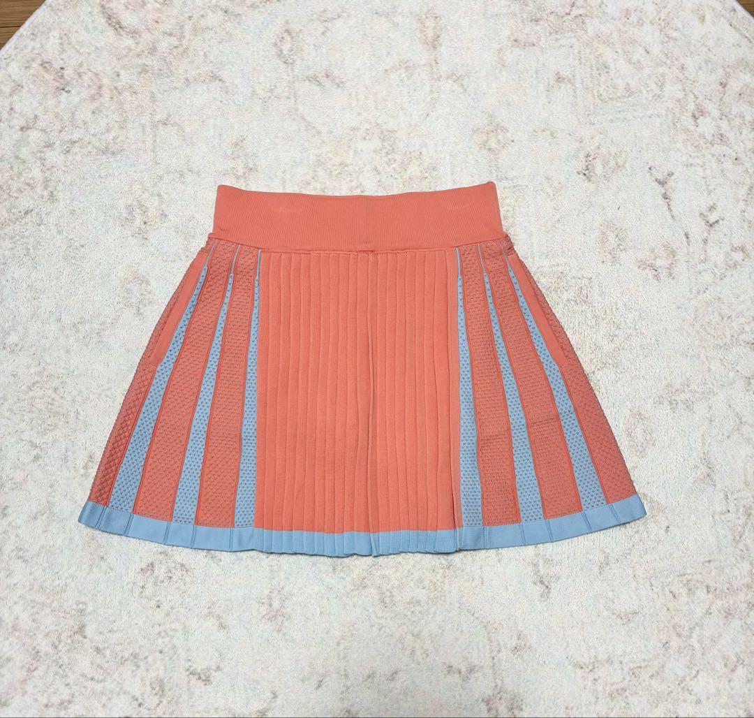 新品✨ S アディダス ゴルフ プリーツスカート＆フードジャケット セットアップ