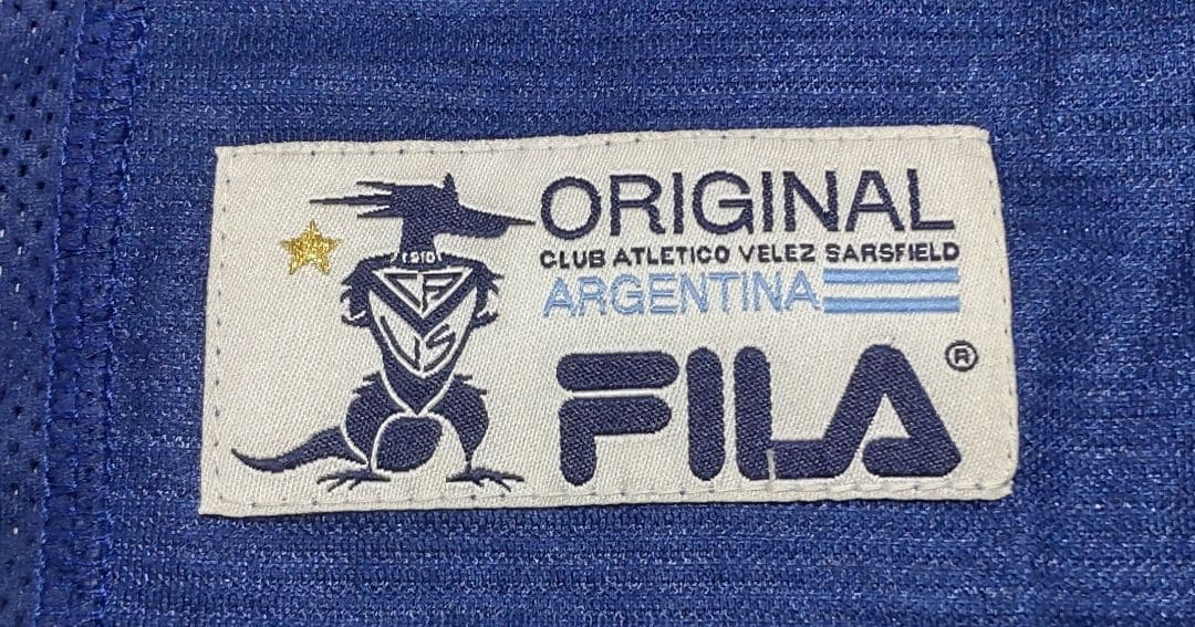 【FILA】2001 ベレス・サルスフィエルド(A) ユニフォーム M 鬼レア