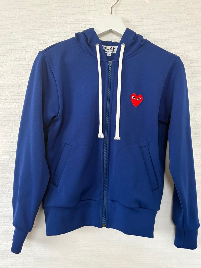 COMME des GARÇONS PLAY ジップパーカー S