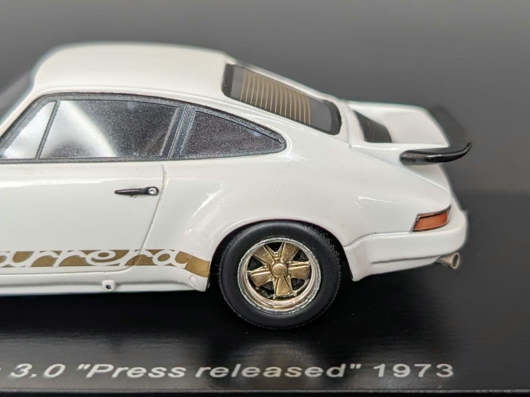 スパーク 1/43 ポルシェ 911 カレラ 3.0 プレスリリース 1973