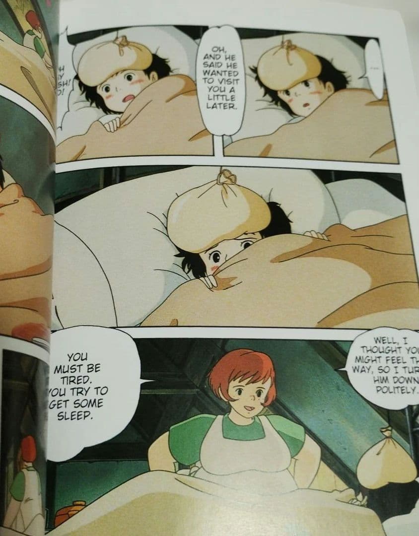 洋書マンガ 宮崎駿 ジブリ映画 フィル厶コミック 英語版シリーズ7冊セット！