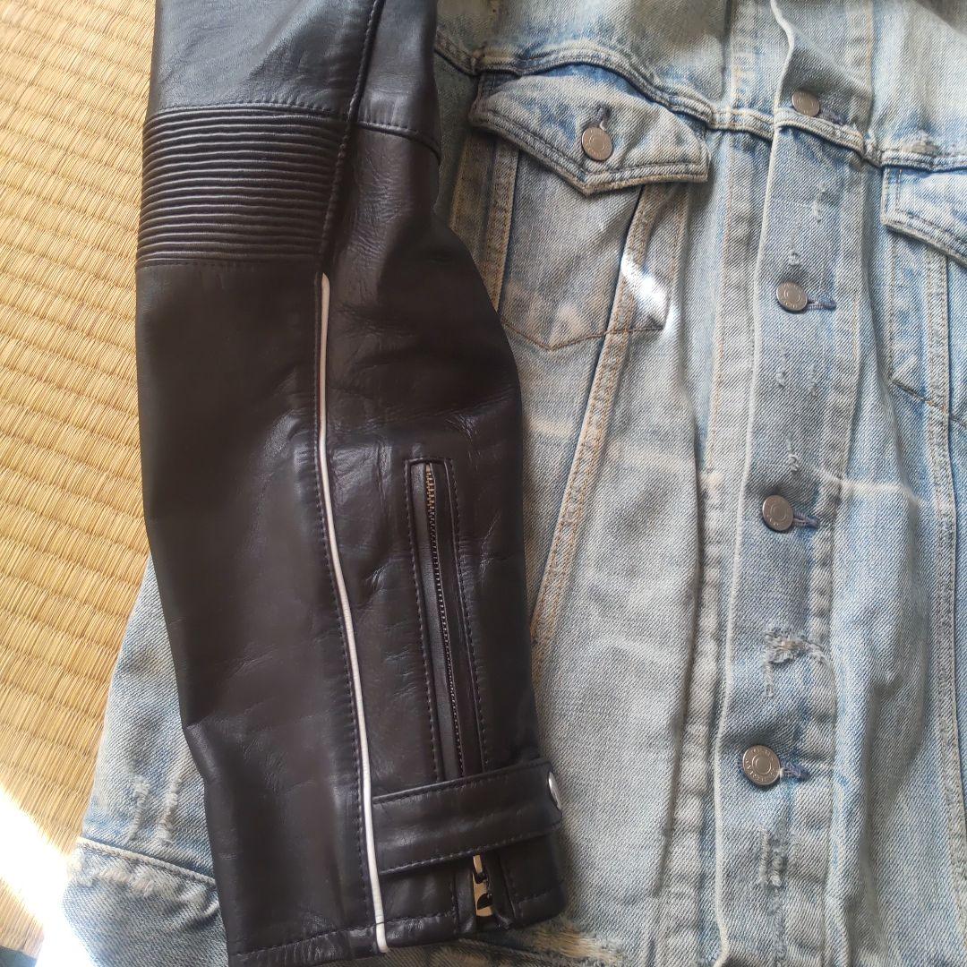 MISTER GENTLEMAN モトクロスデニムジャケット　サイズL