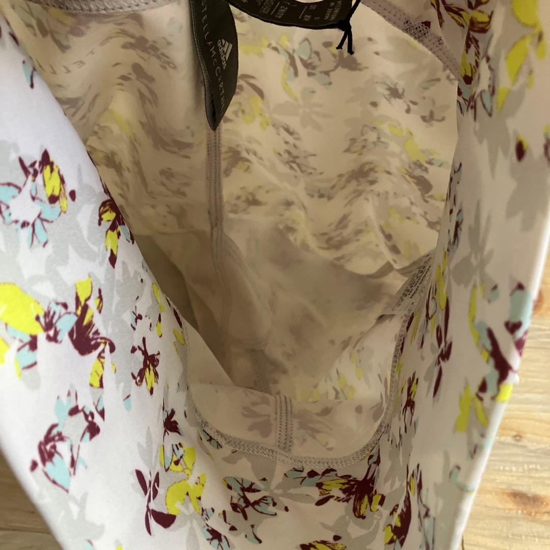 アディダスadidas×ステラマッカートニー　スパッツ　花柄フラワー　Lサイズ