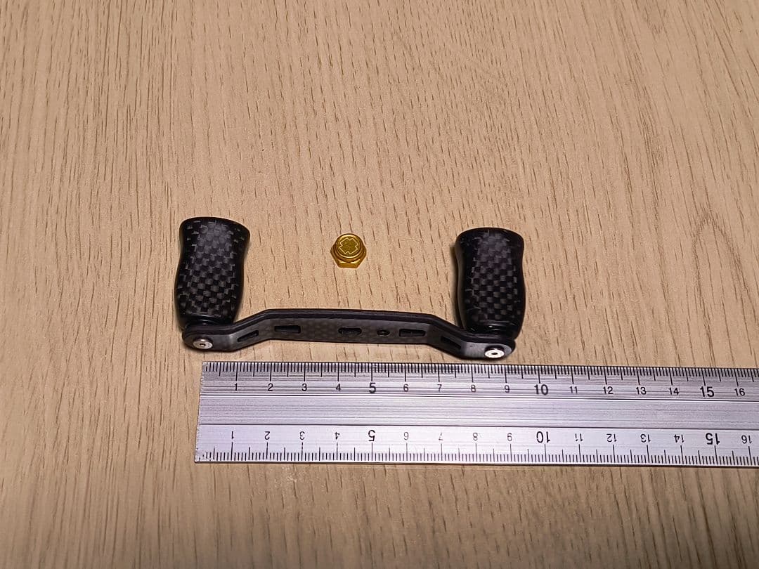 スタジオコンポジット　シマノ用　カーボンハンドル+カーボンノブ　左ハンドル
