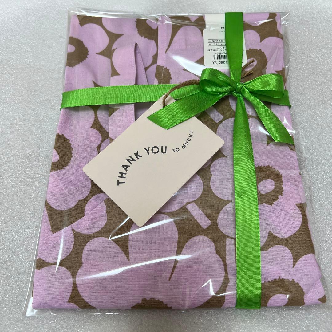 【新品】日本限定✨マリメッコ✨marimekko エプロン　ウニッコ❣️タグ付き