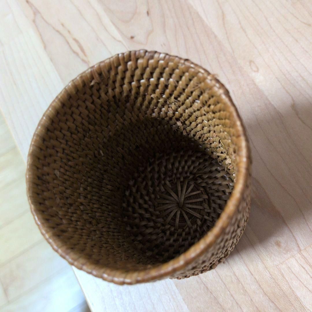 ASHITABA アシタバ アタバスケット かご ペン立て セット