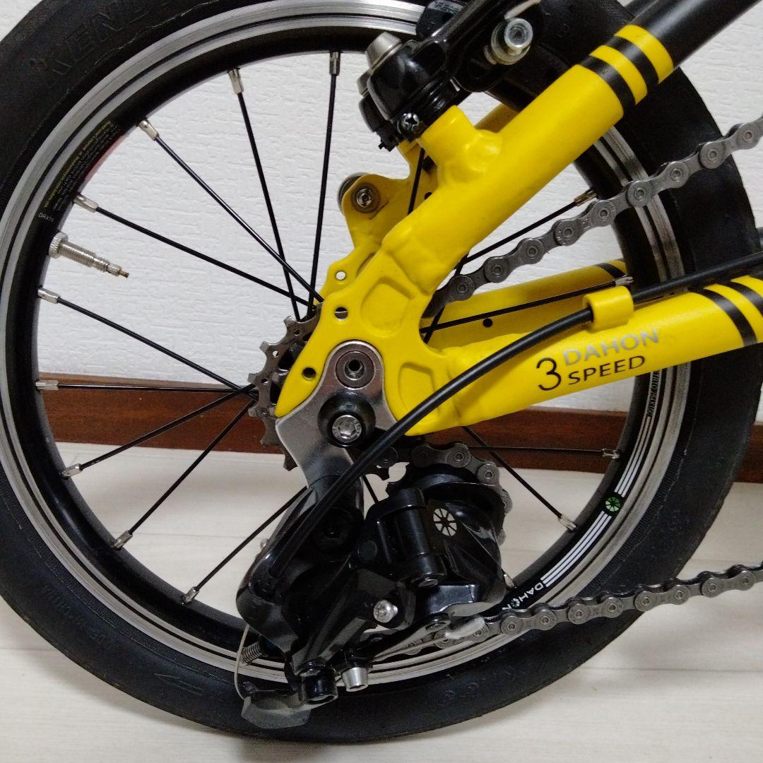 DAHON ダホン K3 折り畳み自転車 輪行袋付き