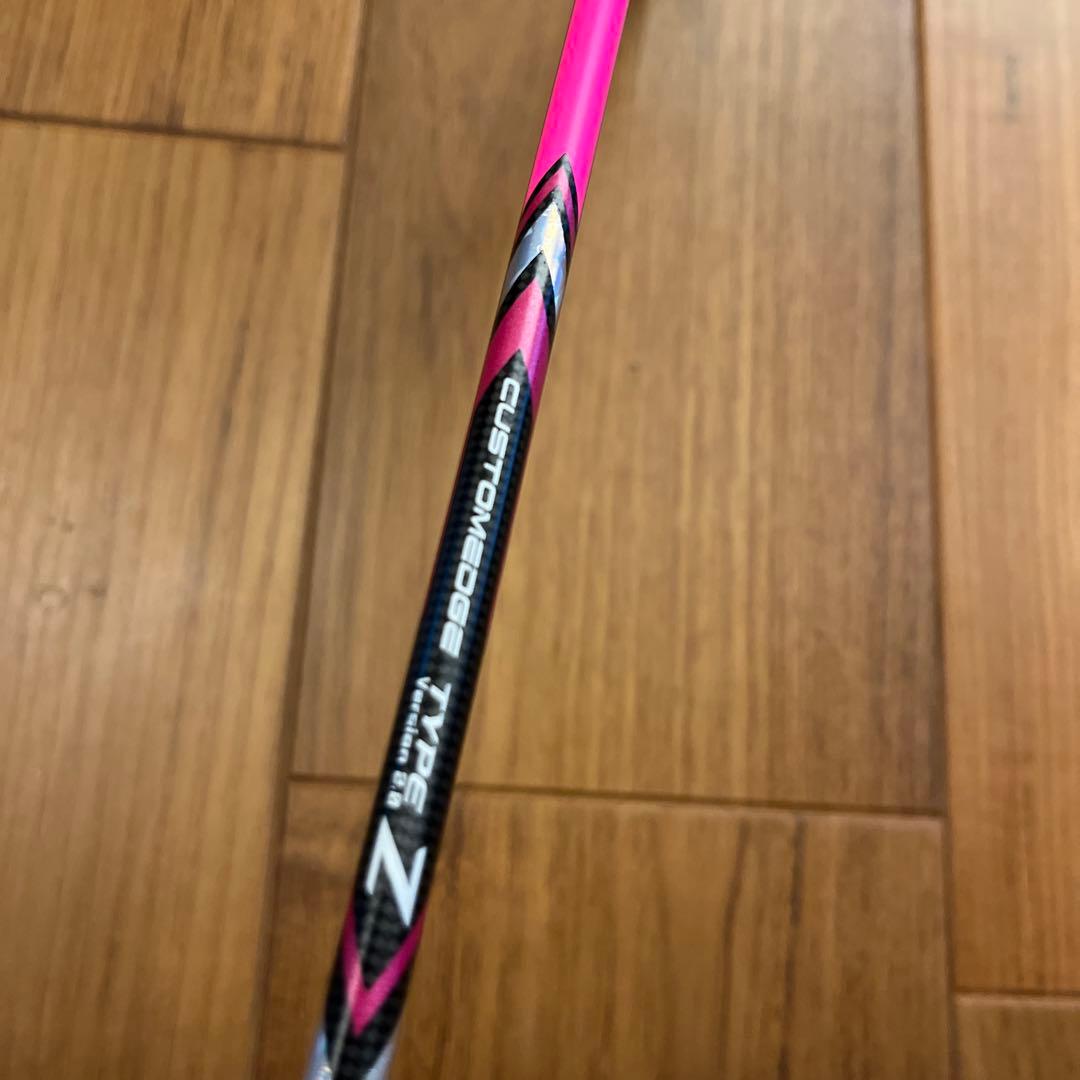 GOSEN CUSTOMEDGE 2.0 Z バドミントン ラケット ピンク